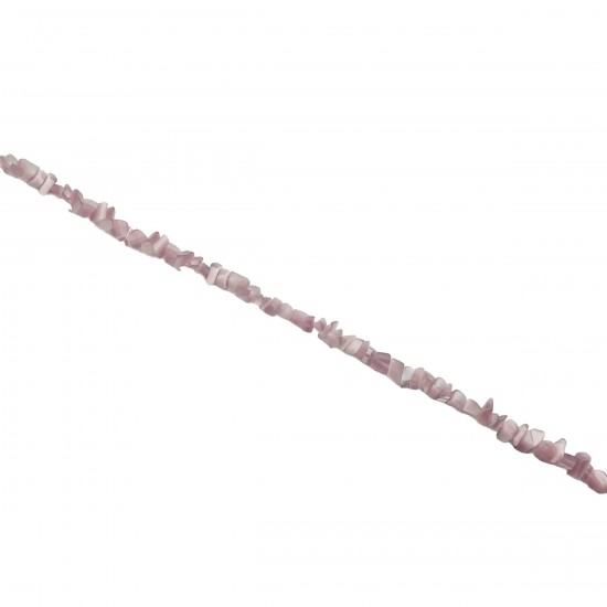 Chips Ημιπολύτιμες 2~5mm (1 κορδόνι) - Μωβ