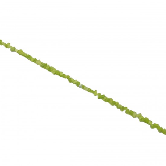 Chips Ημιπολύτιμες 2~5mm (1 κορδόνι) - Πράσινο