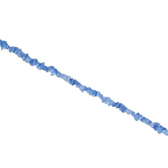 Chips Ημιπολύτιμες 2~5mm (1 κορδόνι) - Μπλε
