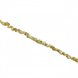 Chips Ημιπολύτιμες 2~5mm (Κλωστή 200 χάντρες) - Καφέ