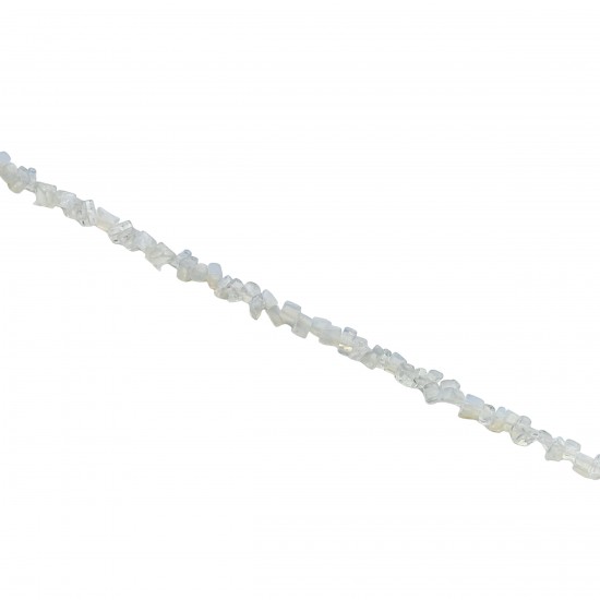 Chips Ημιπολύτιμες 4~8mm (Κλωστή 200 χάντρες) - Άσπρο Chips Ημιπολύτιμες 4~8mm (Κλωστή 200 χάντρες) - Άσπρο
