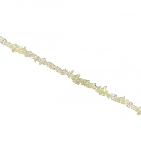 Chips Ημιπολύτιμες 2~5mm (Κορδόνι 300 χάντρες) - Μπεζ