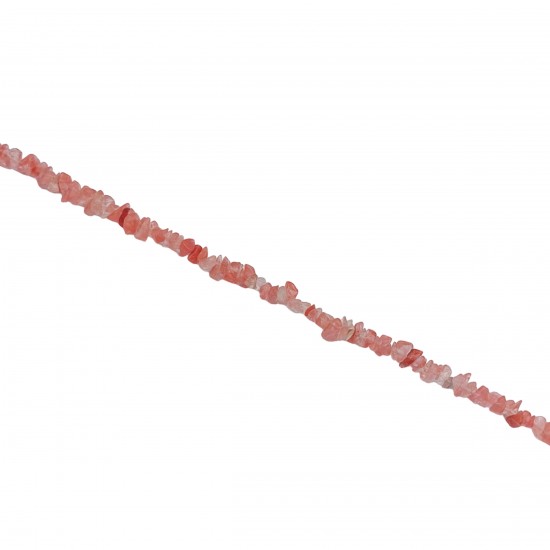 Chips Ημιπολύτιμες 2~5mm (Κορδόνι 300 χάντρες) - Ροζ