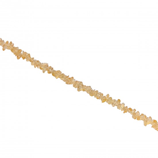 Chips Ημιπολύτιμες 2~5mm (1 κορδόνι) - Μπεζ