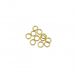 Κρικάκια Μεταλλικά 4mm (50 τεμ) - Χρυσό
