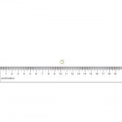 Κρικάκια Μεταλλικά 4mm (50 τεμ) - Χρυσό