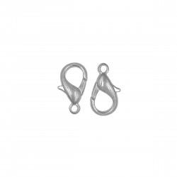 Κουμπώματα Μεταλλικά 12mm (20 τεμ) - Ασημί