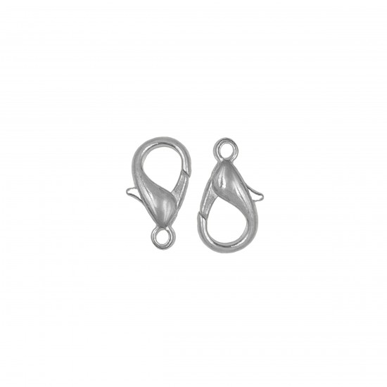 Κουμπώματα Μεταλλικά 12mm (20 τεμ) - Ασημί