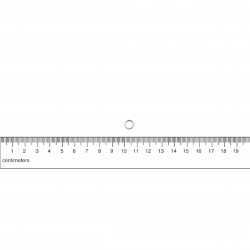 Κρικάκια Μεταλλικά 7mm (50 τεμ) - Ασημί