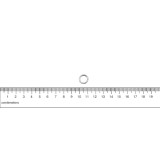 Κρικάκια Μεταλλικά 9mm (50 τεμ) - Ασημί