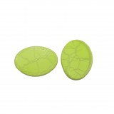 Χάντρες Ακρυλικές 42x31mm (6 τεμ) - Πράσινο