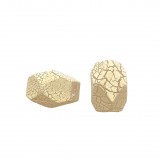Χάντρες Ακρυλικές 30x22mm (8 τεμ) - Μπεζ