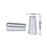 Χάντρες Ακρυλικές 36x19mm (8 τεμ) - Μπλε