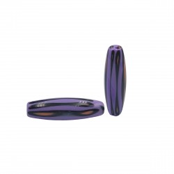 Χάντρες Ακρυλικές 50x15mm (8 τεμ) - Μωβ