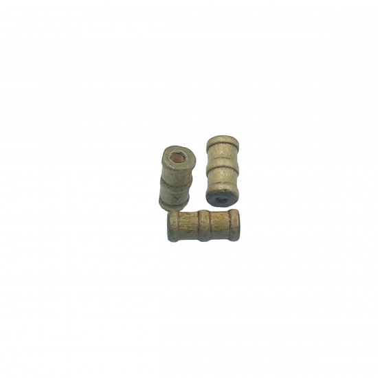 Χάντρες Ξύλινες 16x7mm (30 τεμ) - Πράσινο