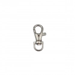 Κουμπώματα Μεταλλικά 39x14mm (2 τεμ) - Ασημί