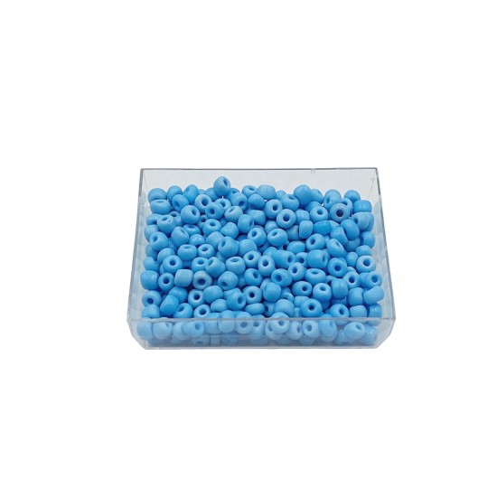 Χάντρες Ακρυλικές 4mm (50gr) - Γαλάζιο