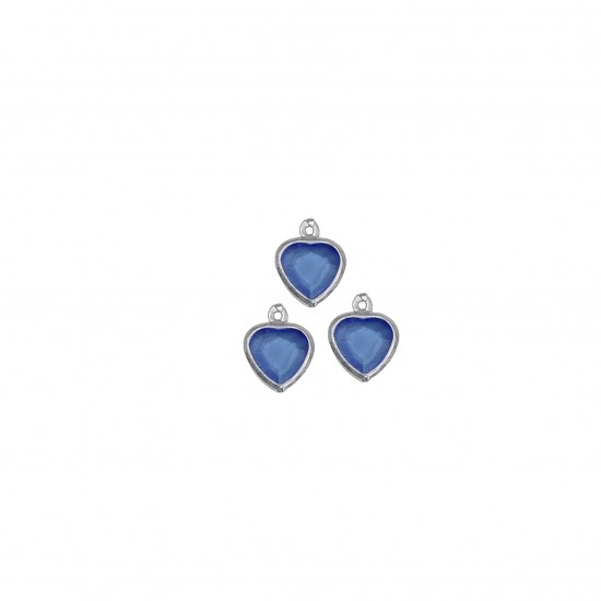 Μοτίφ Ακρυλικά 9x11mm (6 τεμ) - Μπλε