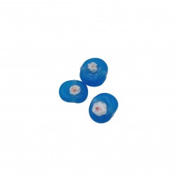 Χάντρες Γυάλινες 9x6mm (10 τεμ) - Γαλάζιο