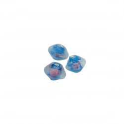 Χάντρες Γυάλινες 9x12mm (10 τεμ) - Μπλε