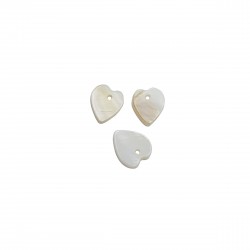 Μοτίφ Φίλντισι 12x10mm (12 τεμ) - Μπεζ