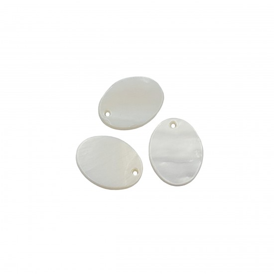 Μοτίφ Φίλντισι 21x16mm (6 τεμ) - Μπεζ