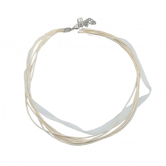Κορδόνια Συνθετικά 45cm (1 τεμ) - Μπεζ