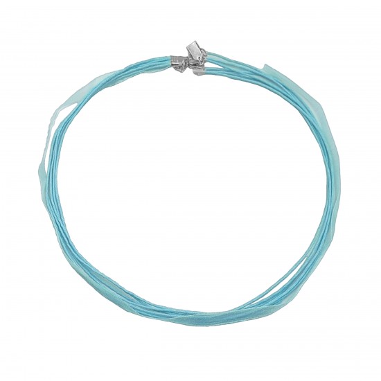 Κορδόνια Συνθετικά 45cm (1 τεμ) - Γαλάζιο