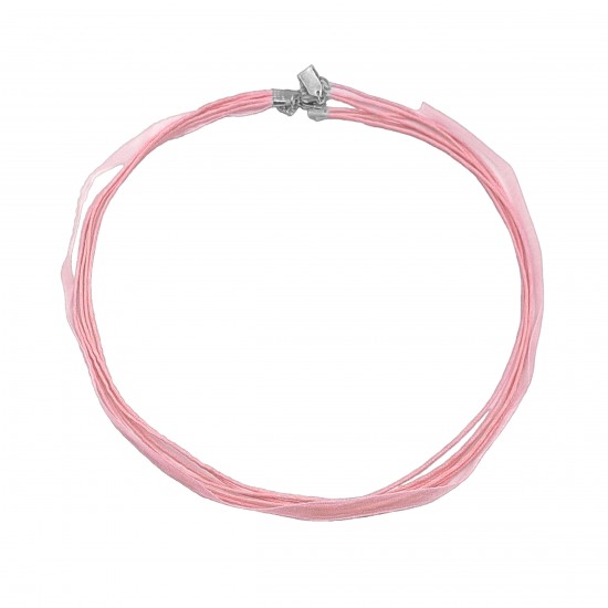 Κορδόνια Συνθετικά 45cm (1 τεμ) - Ροζ