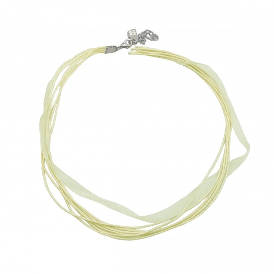 Κορδόνια Συνθετικά 45cm (1 τεμ) - Κίτρινο