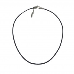 Κορδόνια Καουτσούκ 40cm (4 τεμ) - Μαύρο