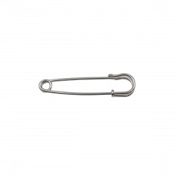 Μεταλλικές Καρφίτσες 70x15mm (3 τεμ) - Ασημί