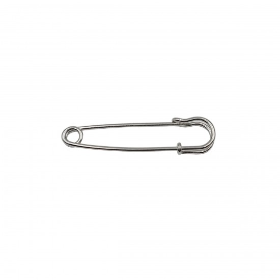 Μεταλλικές Καρφίτσες 70x15mm (3 τεμ) - Ασημί