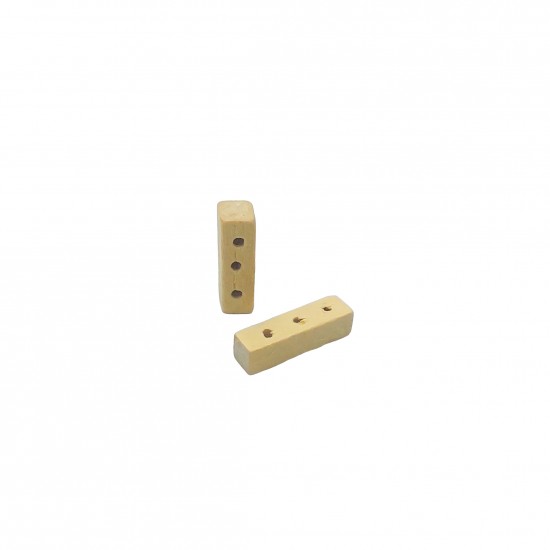 Σύνδεσμοι Ξύλινοι 24x7mm (6 τεμ) - Μπεζ