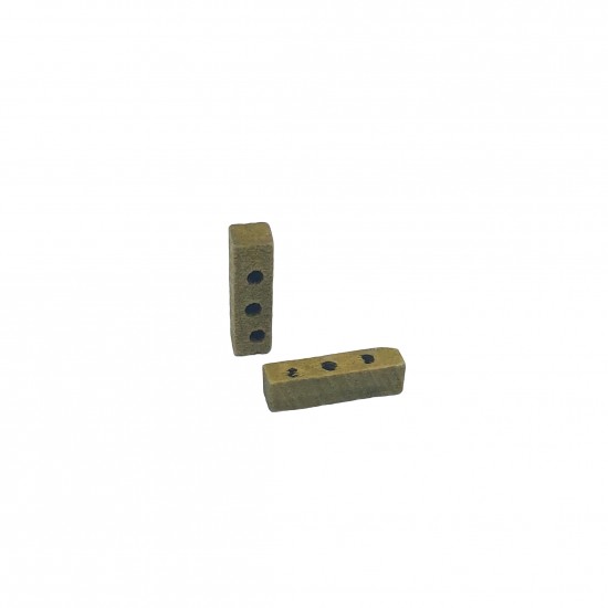 Σύνδεσμοι Ξύλινοι 24x7mm (6 τεμ) - Χακί