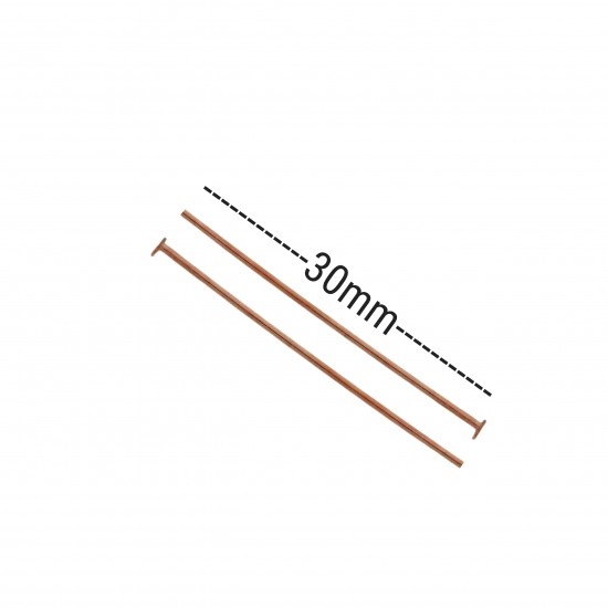 Γράνες Μεταλλικές 30mm (50 τεμ) - Χάλκινο