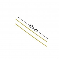 Γράνες Μεταλλικές 40mm (50 τεμ) - Χρυσό