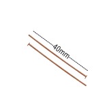 Γράνες Μεταλλικές 40mm (50 τεμ) - Χάλκινο