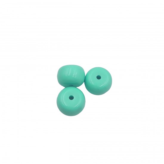 Χάντρες Ακρυλικές 15x10mm (8 τεμ) - Βεραμάν