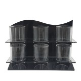 Stand Βραχιολιών 24x12x16cm (1 τεμ) - Μαύρο