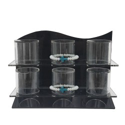 Stand Βραχιολιών 24x12x16cm (1 τεμ) - Μαύρο
