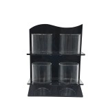 Stand Βραχιολιών 15x12x16cm (1 τεμ) - Μαύρο