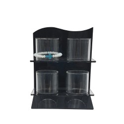 Stand Βραχιολιών 15x12x16cm (1 τεμ) - Μαύρο