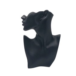 Stand Κολιέ 20x7x30cm (1 τεμ) - Μαύρο