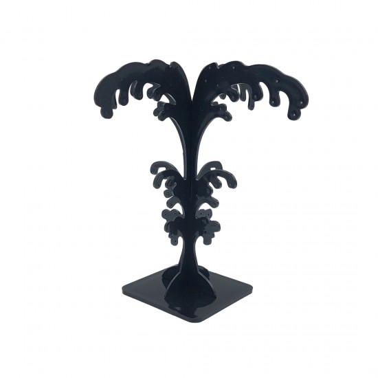 Stand Σκουλαρικιών 19x19x18cm (1 τεμ) - Μαύρο