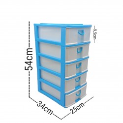 Ράφια Αποθήκευσης 34x25x9,5 (5 τεμ) - Άσπρο